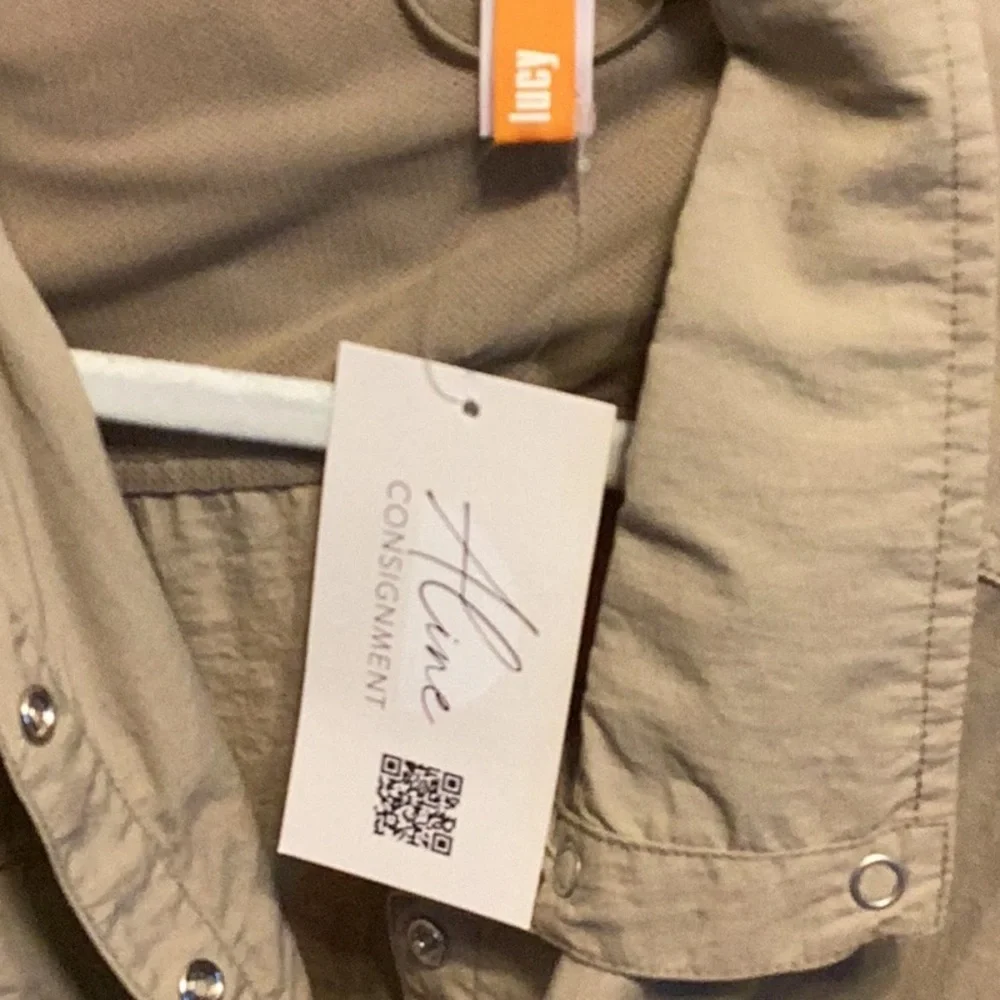 LUCY LIGHTWEIGHT JACKET BEIGE - Picture 2 of 3